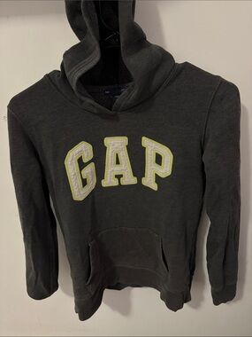 Kids grey hoodie with GAP logo